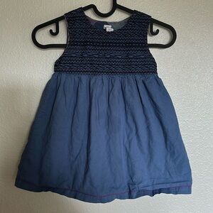 Tea Collection embroidered reversible dress. Size 4t.